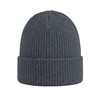 Merino wool winter hat - mod. 6060:Graphite melange, Merino wool